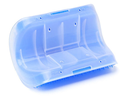 Corner-Mounted Pet Grooming Comb for Cats