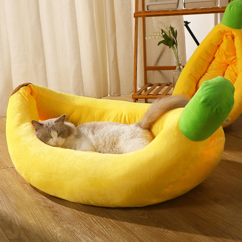 Cute Banana Pet Bed