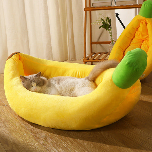 Cute Banana Pet Bed