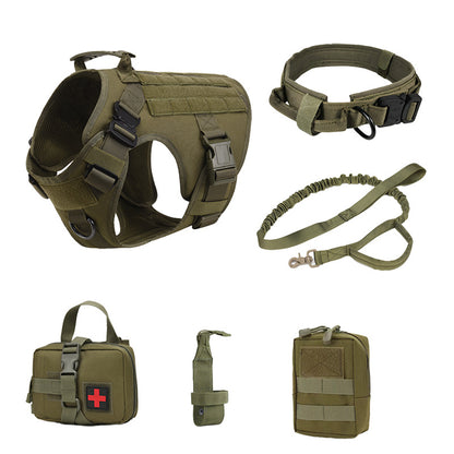 Tactical Dog Training Vest Set