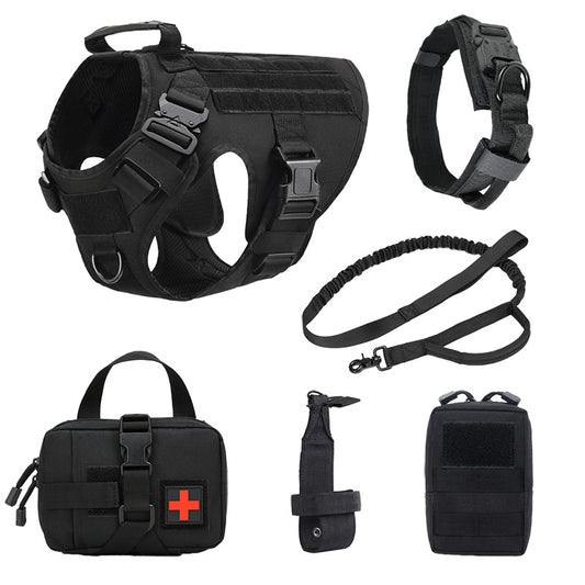 Tactical Dog Training Vest Set